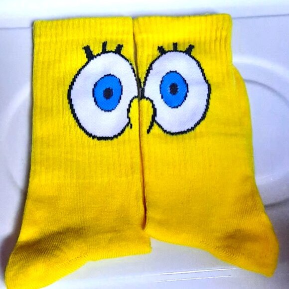 Mens SpongeBob SquarePants Socks - Picture 4 of 4